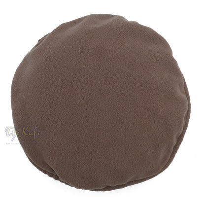 Beige Traditional Stretchable Pakol Mujahidin Satu Saiz Topi Kufi Lembut