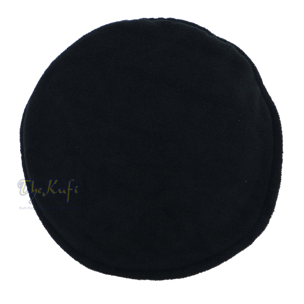 Topi Kufi Lembut Pakol Mujahidin Tradisional Hitam Satu Saiz