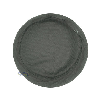 Dark Army Green and Army Green Madun Vented Top Pliable Two-Color Round Kufi Hat