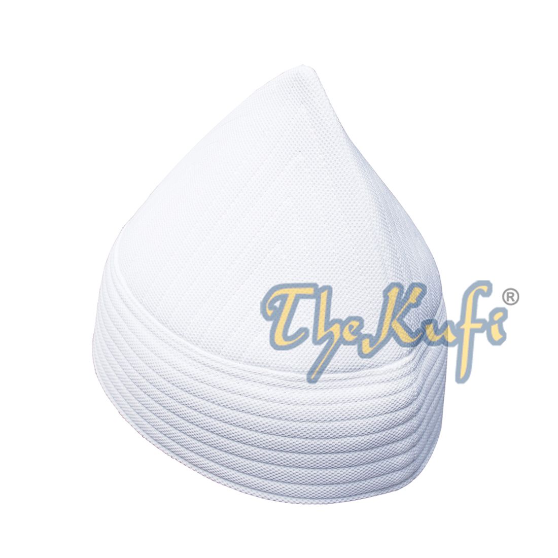 Topi Kufi Naqsybandi Tinggi Naqsybandi Tariqah Sufi Nakshibendi Kufi Putih Semi-Kaku Lembut Buatan Tangan