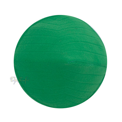 Green Naqshibandi Sufi Taj Faux Felt With Stitching Pointed Design Top Kufi Hat