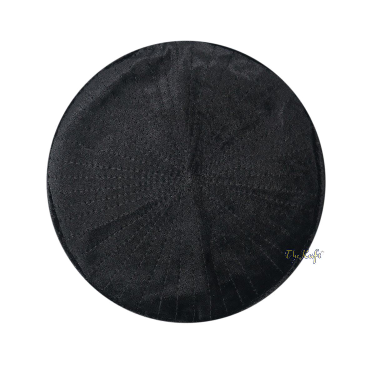 Muslim Prayer Bani Hasyim Black Velveteen Kufi Hat