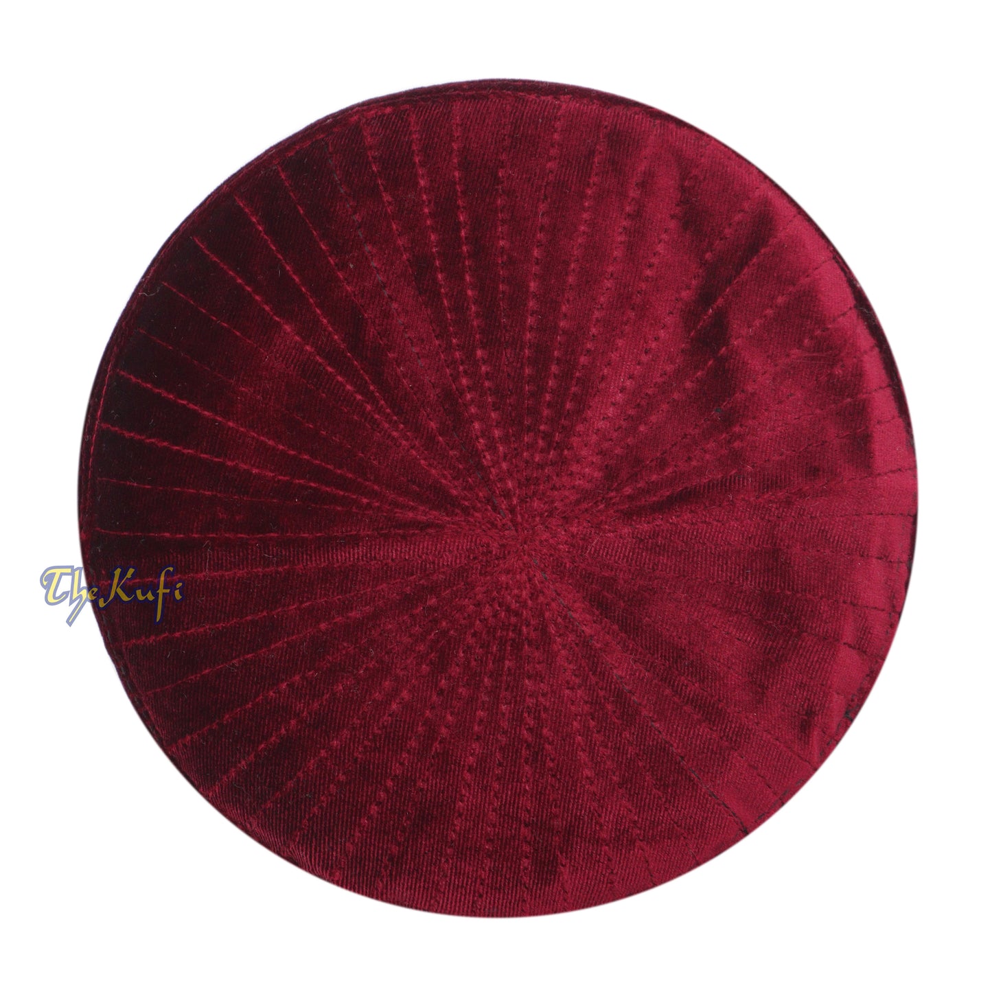 Doa Muslim Bani Hasyim Maroon Topi Kufi Beludru