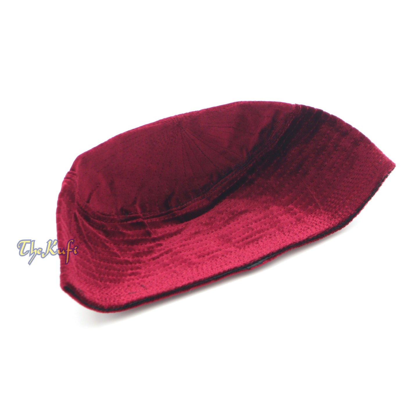 Doa Muslim Bani Hasyim Maroon Topi Kufi Beludru