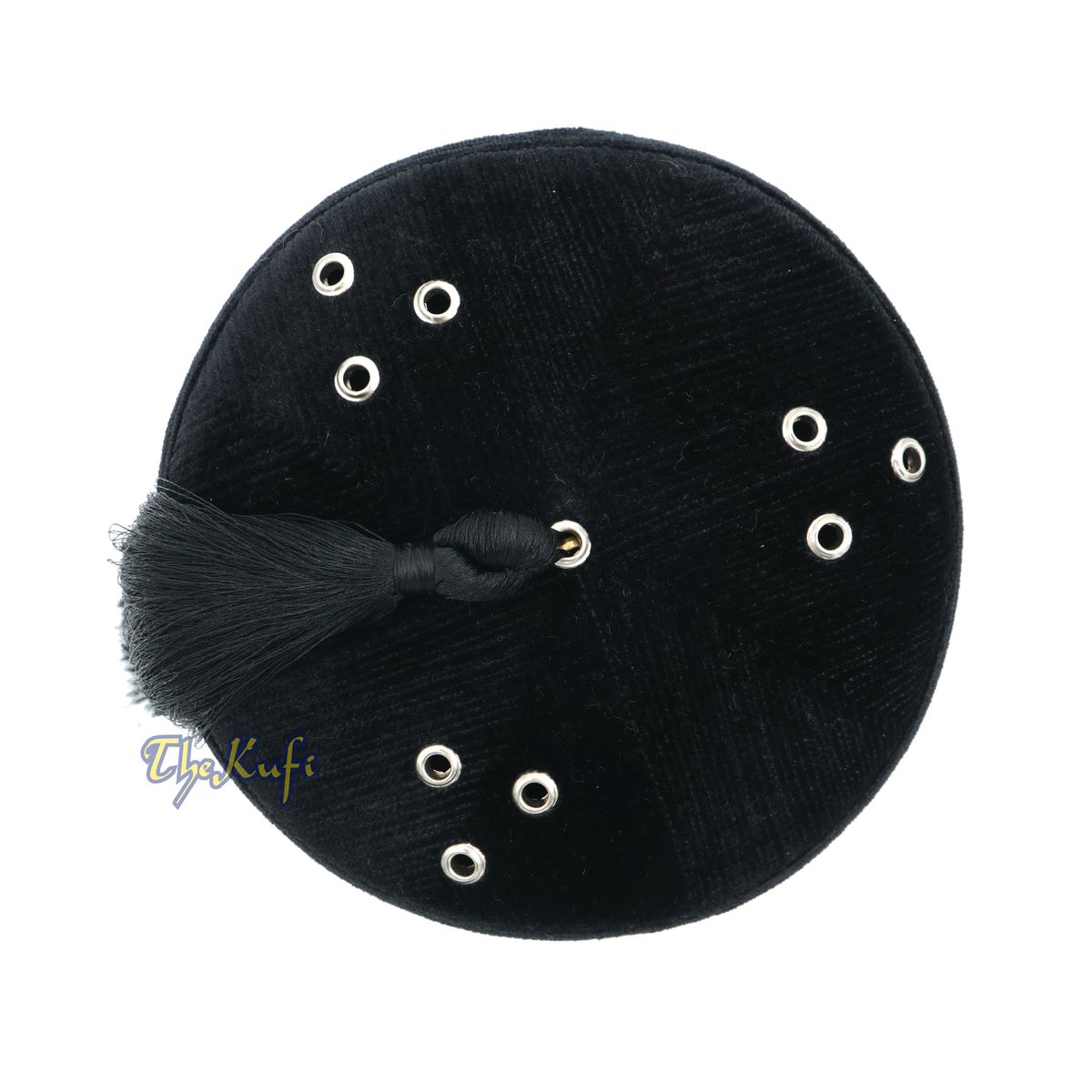 Tall Black Velvet Fez – Premium Moorish Moroccan Style Hat with Black Tassel