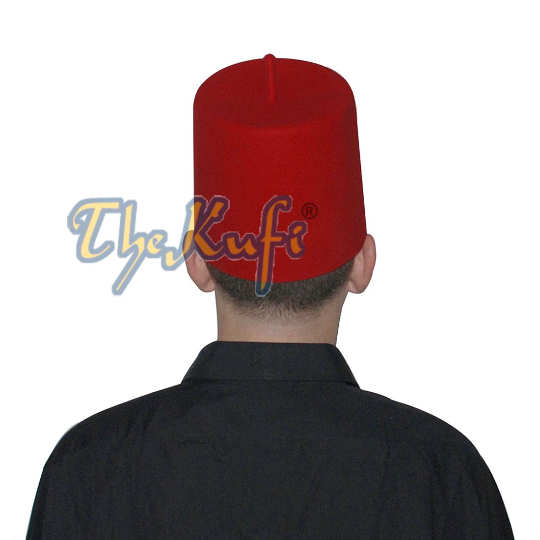 Tradisi Fez Merah Tinggi Merasa Tarboosh Berlubang dengan Batang