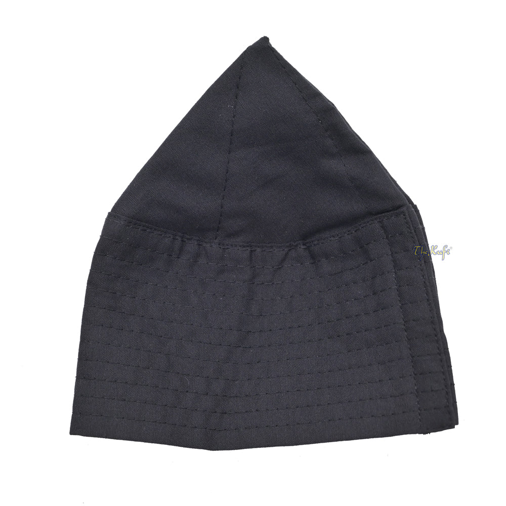 Kain Kufi Namaz Rekaan Jahitan Mudah Turki Leper Hitam