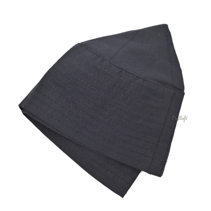 Kain Kufi Namaz Rekaan Jahitan Mudah Turki Leper Hitam