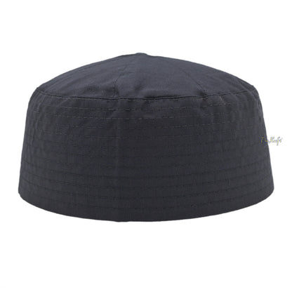 Kain Kufi Namaz Rekaan Jahitan Mudah Turki Leper Hitam