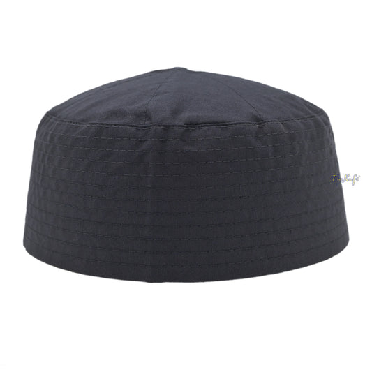 Kain Kufi Namaz Rekaan Jahitan Mudah Turki Leper Hitam