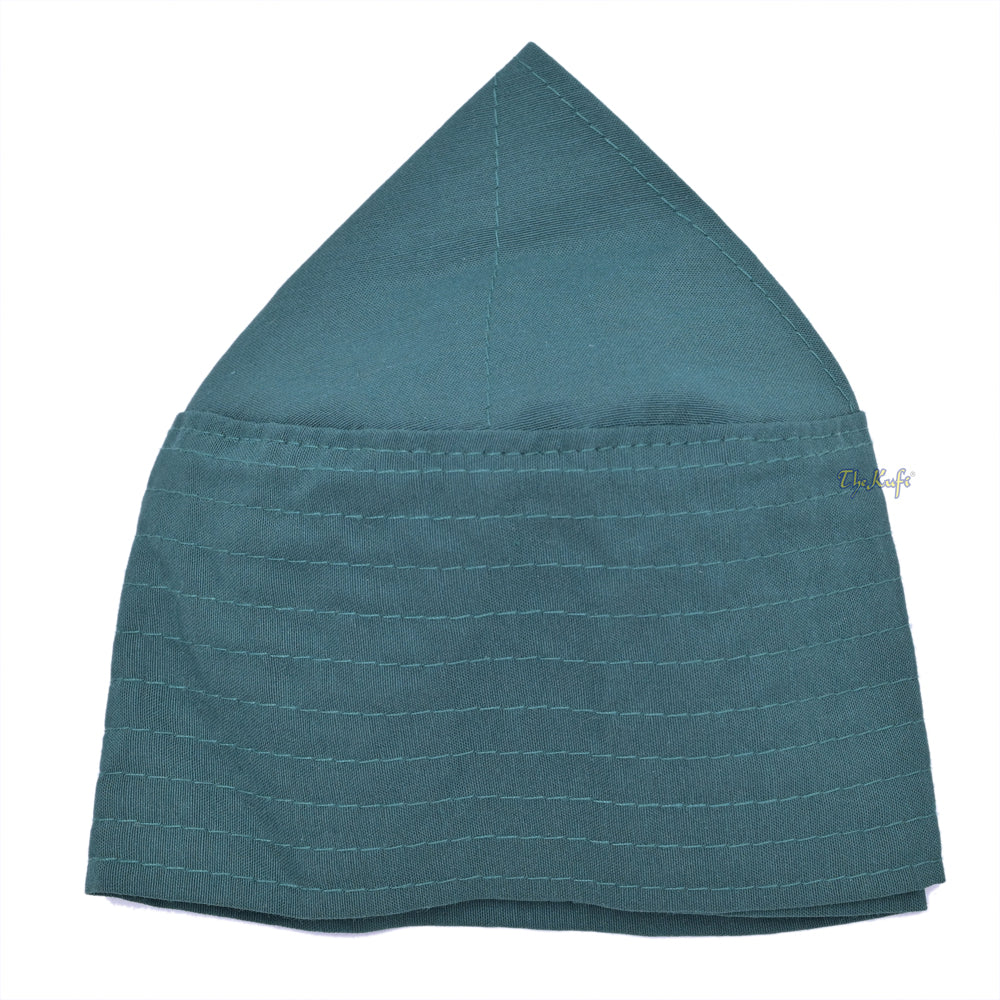 Kufi Fabrik Atas Rata Rata Hijau Tua Turki