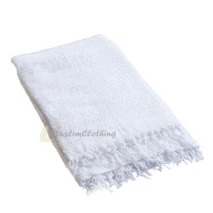 Hajj & Umrah Ihram Set Of 2 – Comfortable Durable 86X43-Inch 220X110cm 100% Cotton Hand-Wash Only Perfect For Pilgrimage