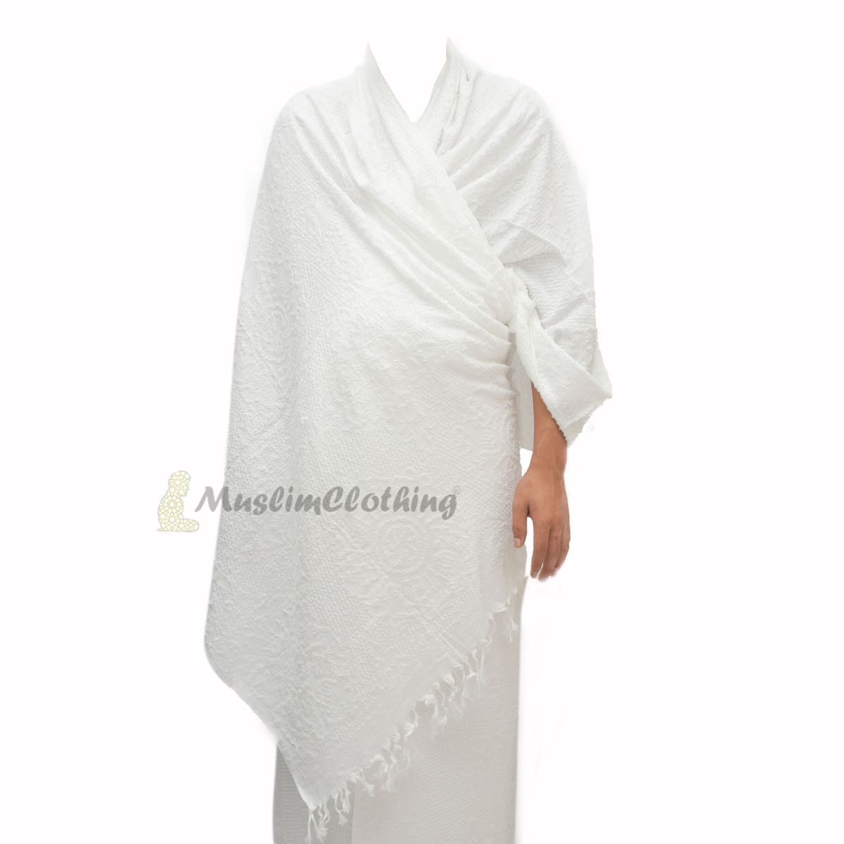 Hajj & Umrah Ihram Set of 2 – Comfortable Durable 86×43-inch 220×110 cm 100% Microfiber Polyester Hand-Wash Only Perfect For pilgrimage