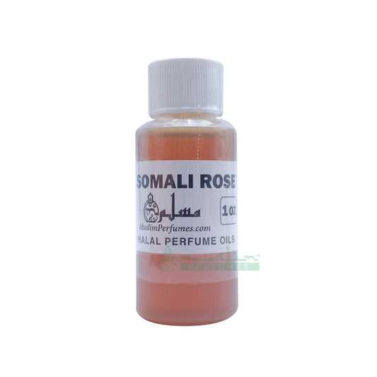 Somali Rose Perfume Body Oils Premium Religious Prayer NO ALCOHOL 0.5 – 1 oz Bottle