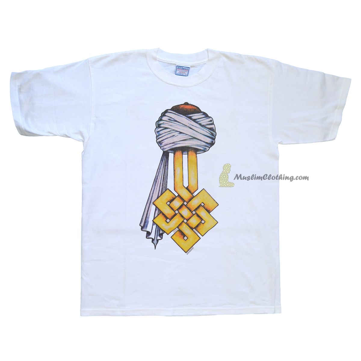 Islamic Turban T-Shirt | Original Art by Ali Hasan Conway