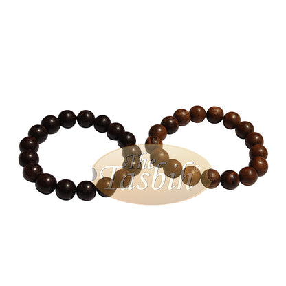 Large Exotic Oud Aloeswood Gaharu 12mm Bead Bracelet