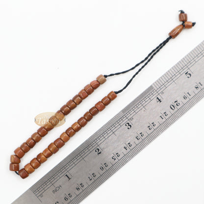 Adjustable Length Cylinder Bead Koka Bracelet