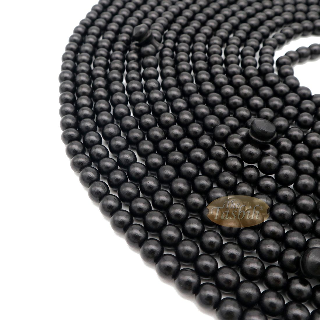 Limited Edition 1000-Bead Exotic Black Citrus Wood Tasbih Prayer Beads