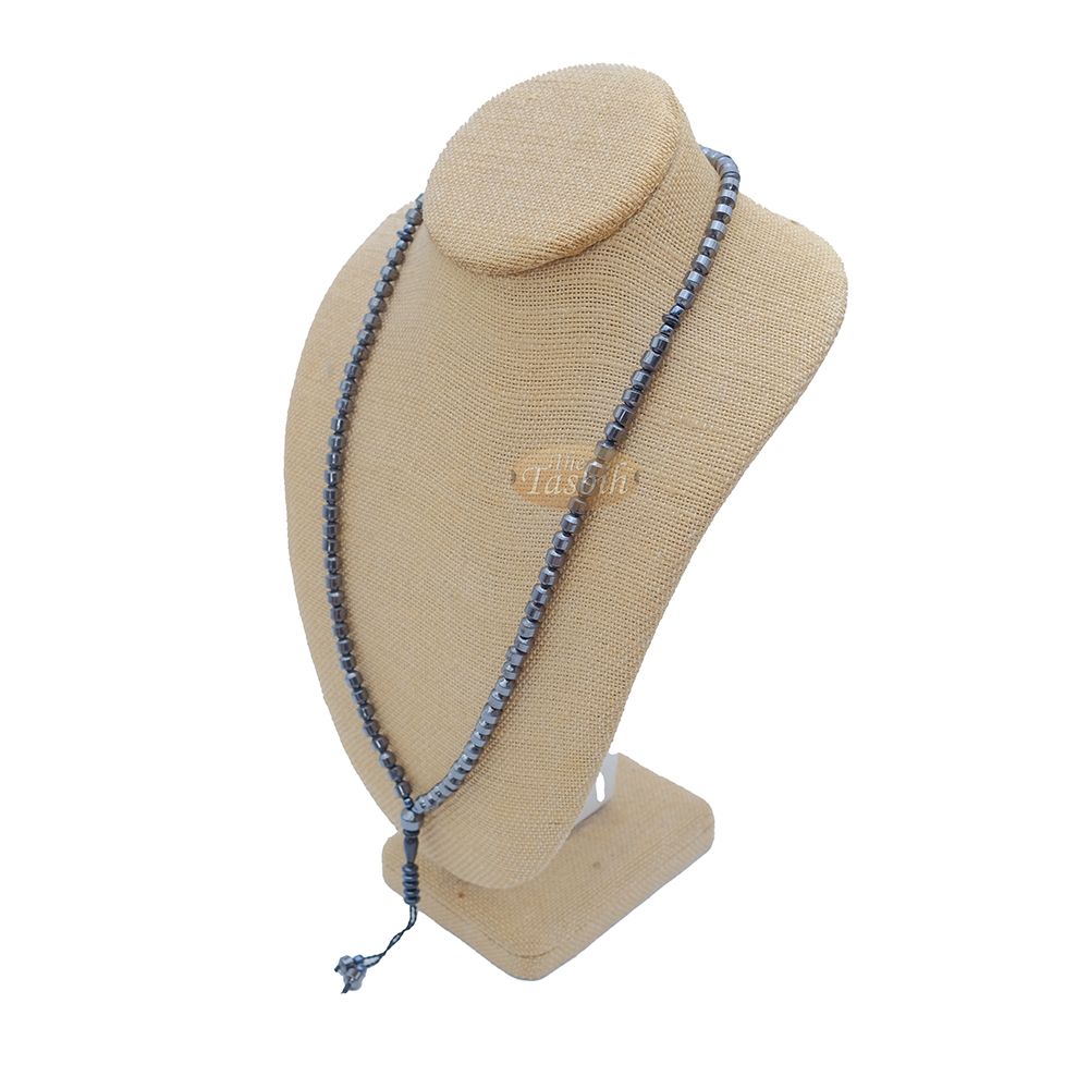6 mm Hematite Barrel 99-Bead with Divider Tasbih Bracelets