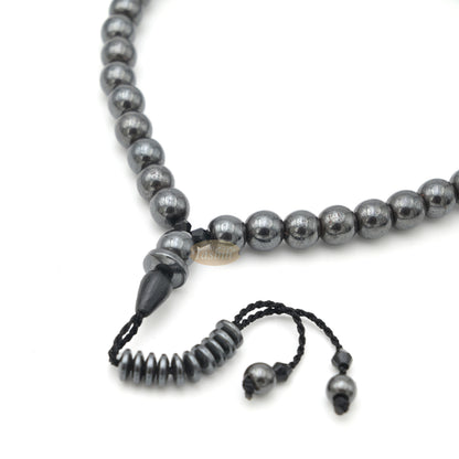 Durable 99 Natural Hematine Stone 8 mm Beads Tasbih