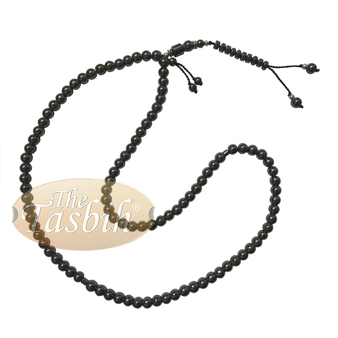 99-bead Tasbih Hematine Stone 8mm Bead with Place Marker