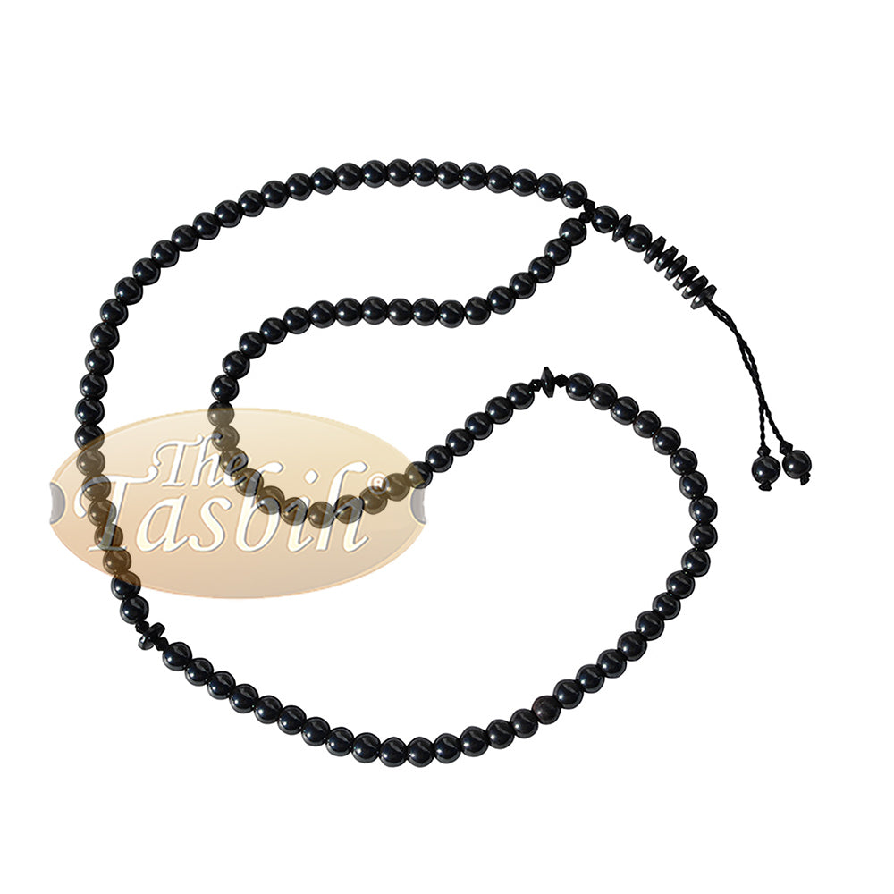 Hematine 8 mm Batu Alam 99-Biji Tasbih Tasbih