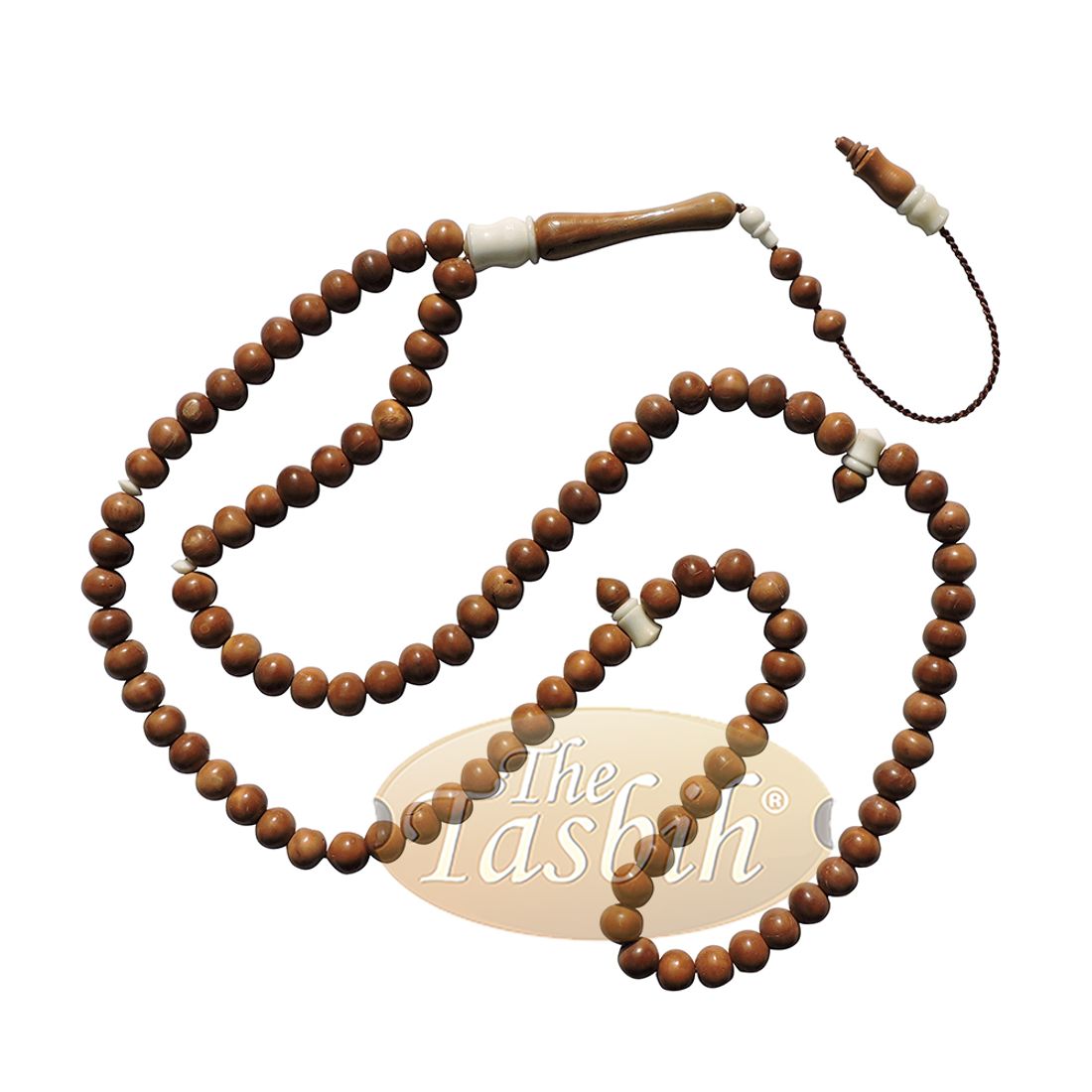 Tesbih 9mm Turkish Koka Kuka Prayer Beads Camel Bone Accents Rosary