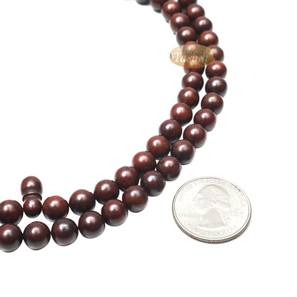 Unique Antique Natural Color 8mm Turkish Kokka – Kuka Seed Prayer Beads – Rosary – Misbaha