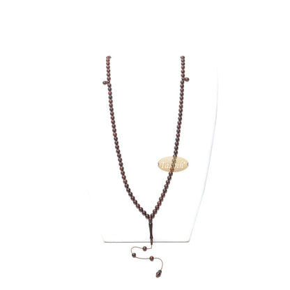 Antique Natural Color 8 mm Turkish Kokka – Kuka Seed Prayer Beads – Rosary – Misbaha