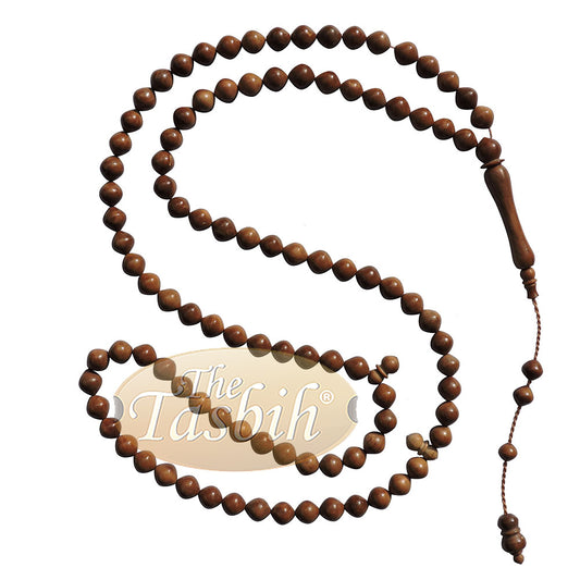 8 mm Turkish Koka - Kuka Seed Prayer Beads - Rosary - Misbaha
