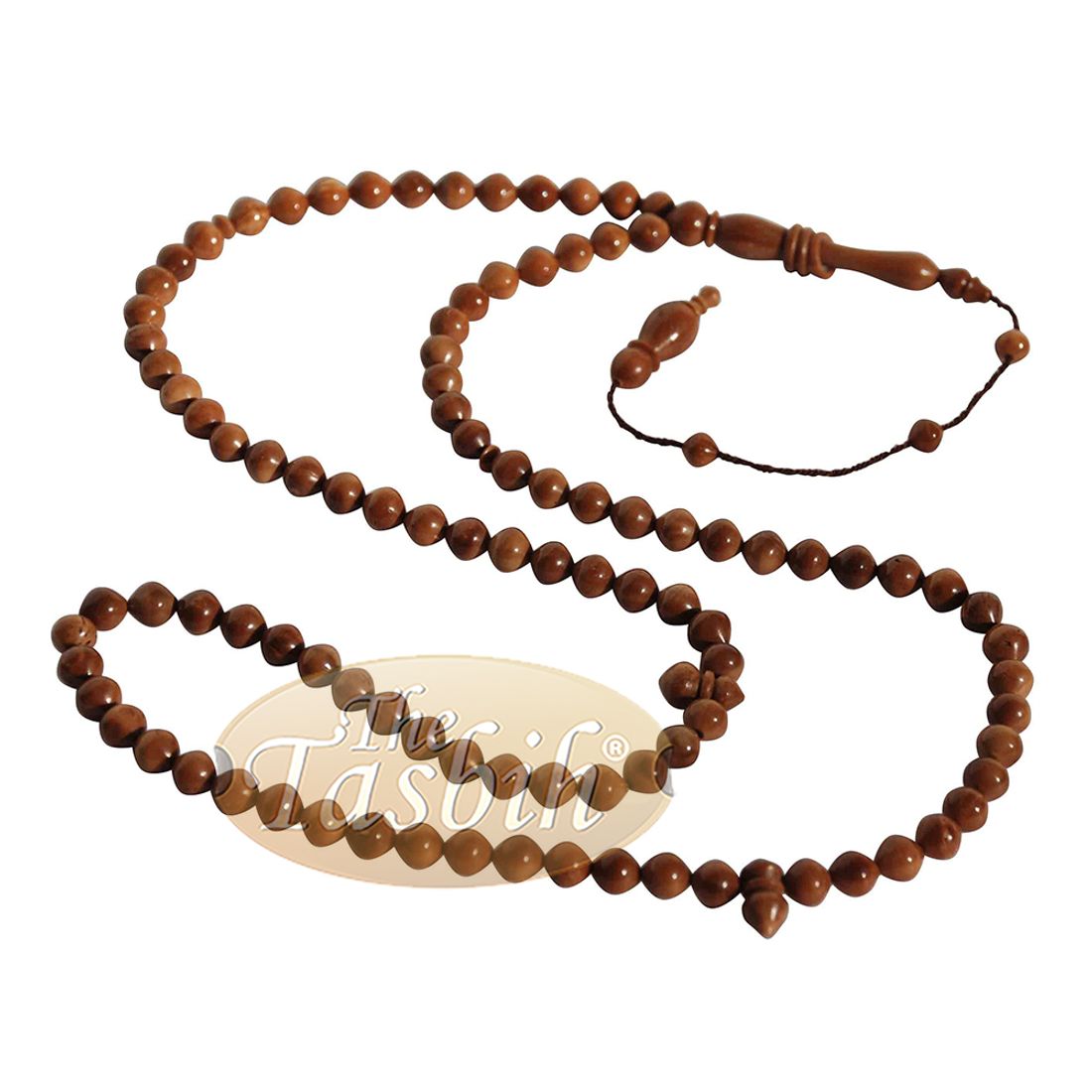 Exotic Genuine Koka Seed 7mm Tasbih 99-Beads Prayer Beads