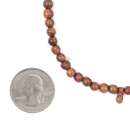 Natural 5 mm Turkish Koka Kuka Rosary Prayer Round-shaped Beads