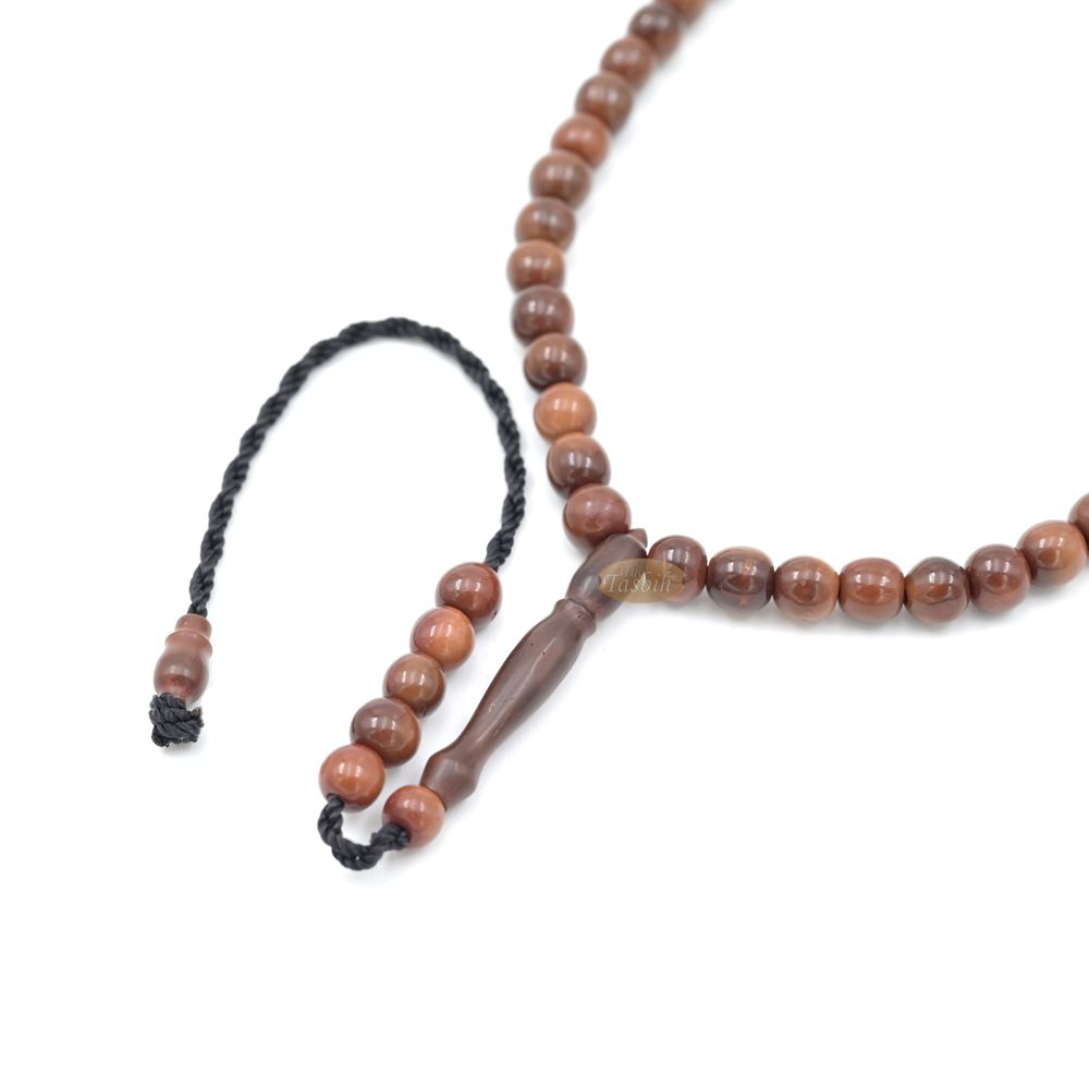 Natural 5 mm Turkish Koka Kuka Rosary Prayer Round-shaped Beads