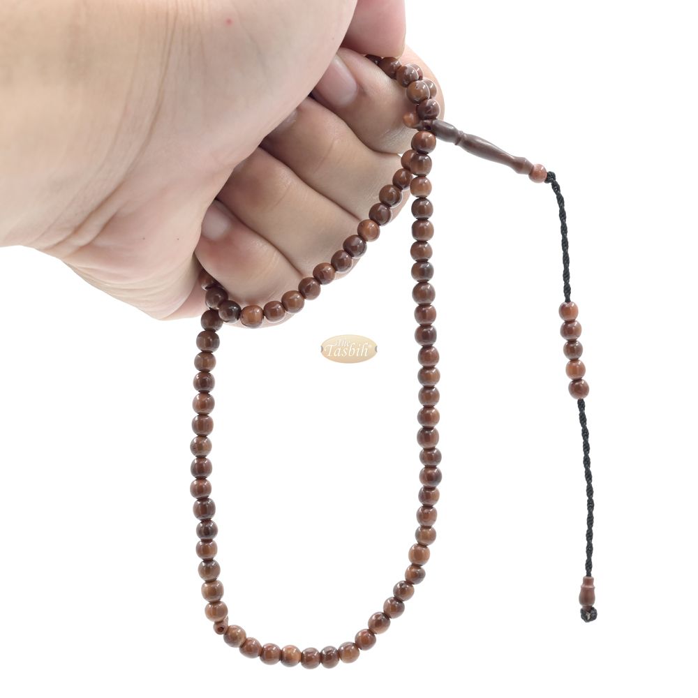 Natural 5 mm Turkish Koka Kuka Rosary Prayer Round-shaped Beads