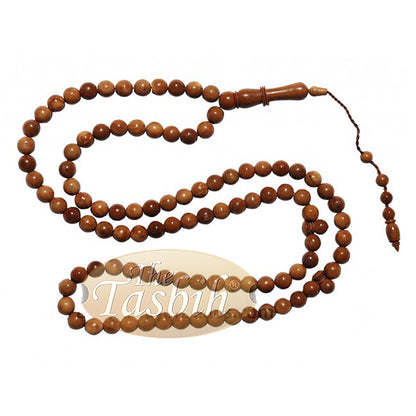 Genuine Kuka Tasbih Small 99-Ct Natural Color 6-mm Bead Handcrafted Turkish Seed Muslim Prayer Beads Sibha Misbaha Dhikr Tasbeeh Gift Boxed