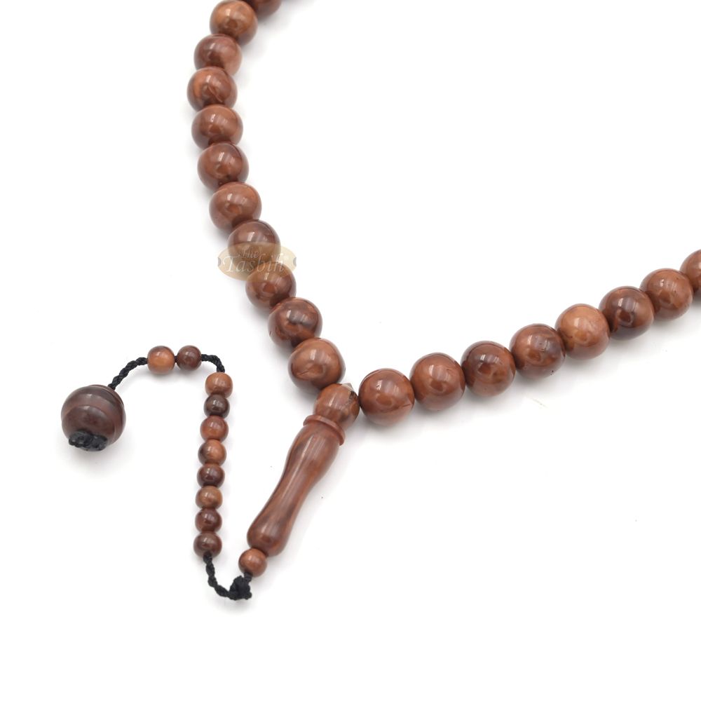 Genuine Large Kuka Misbaha – Round 12 mm Natural Color 99 count