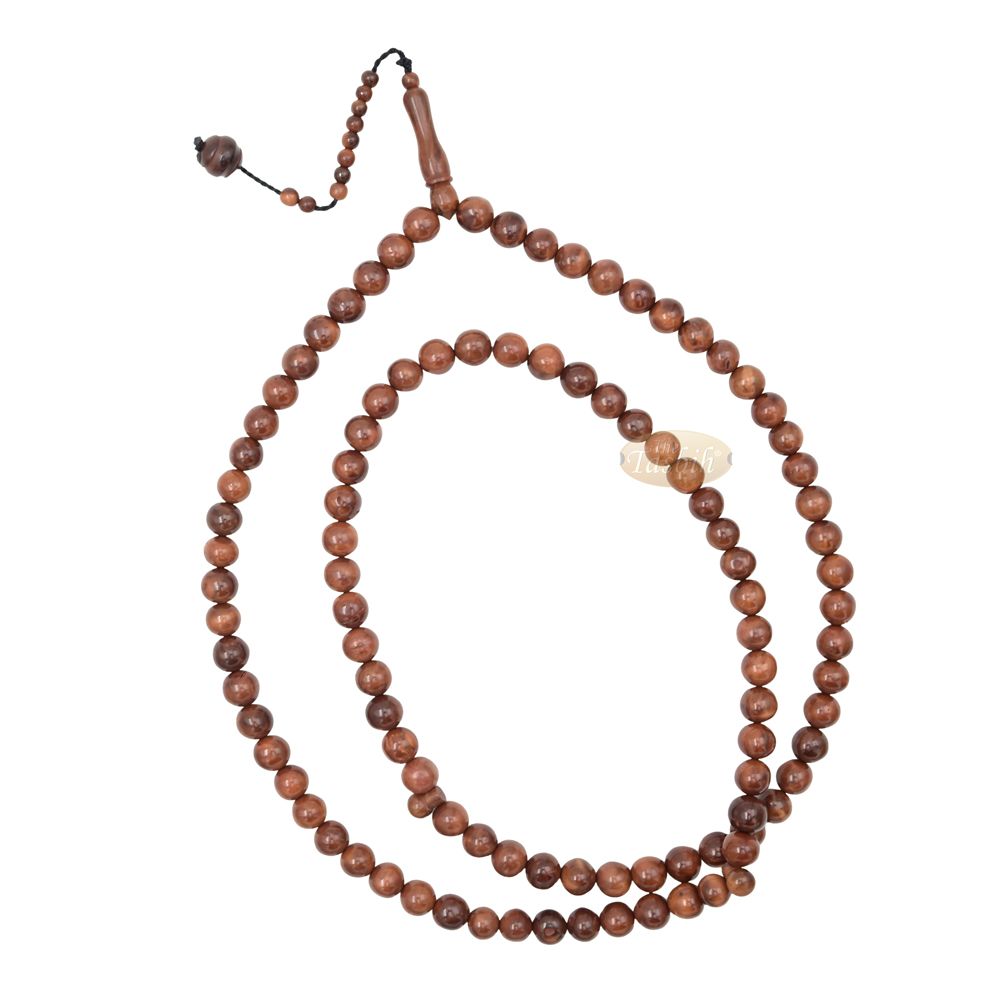 Genuine Large Kuka Misbaha – Round 12 mm Natural Color 99 count