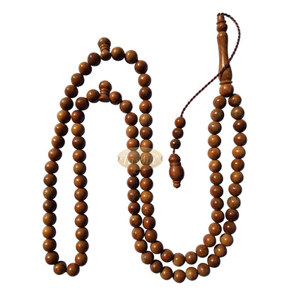 Natural Color 7 mm 99 bead Kuka Tasbih Round Beads