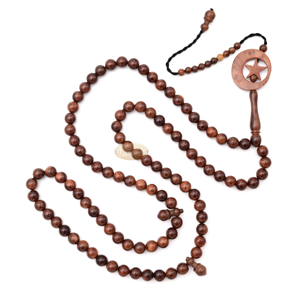 Genuine Kuka Round-shaped beads with Sandal Moon Alif Design Choose Sizes 6 to 9mm
