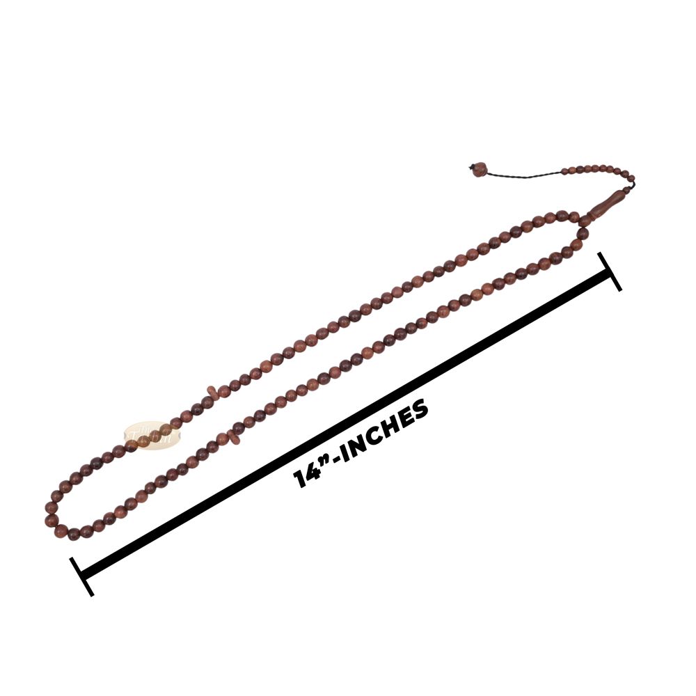 Genuine Large Kuka Misbaha – Round 9 mm Natural Color 99 count
