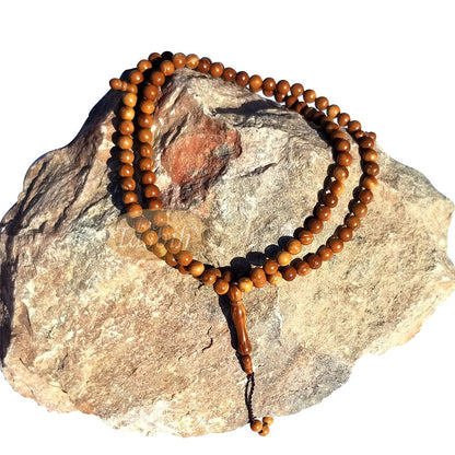7 mm Natural Color Kuka Tasbih Tapered Beads