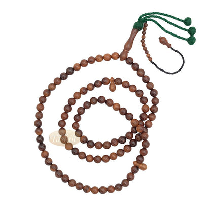 Natural Color Genuine Kuka Misbaha – 9 mm 99 count with Yarn Stops