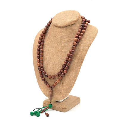 Large 12x10mm Genuine Kuka Misbaha – Handcrafted 99-bead Muslim Prayer Beads Tasbih