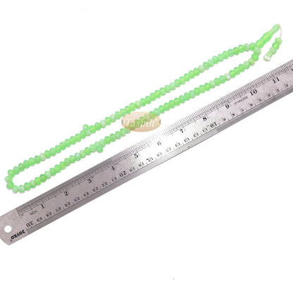 Tasbih Kecil Marmar Hijau Kuning Plastik Tasbih 6x5mm
