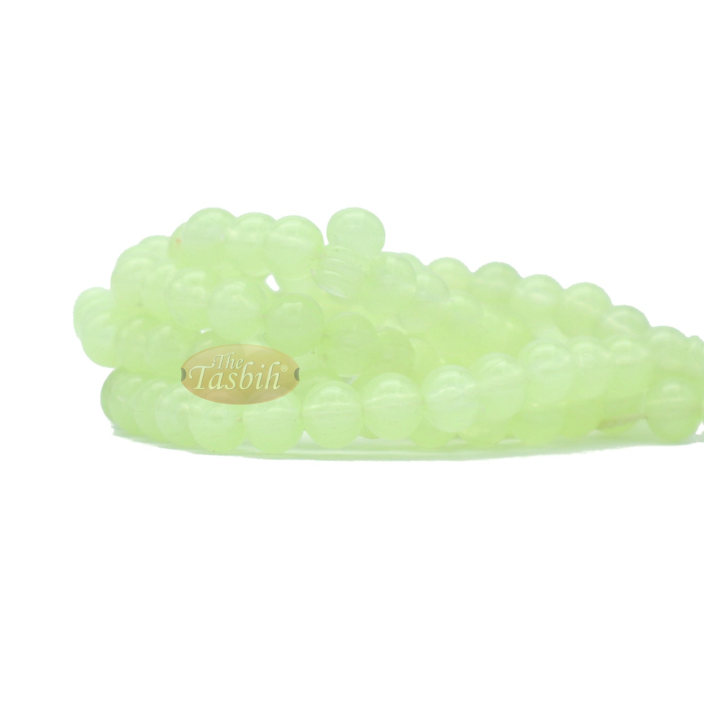 Tasbih Plastik Glow-In-The-Dark dengan Tasbih Subha 8 mm