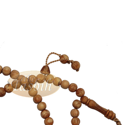 Large Scented Pine Wood Tasbih 10-mm Beads Prayer Beads