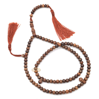 Handcrafted Ironwood 99-Bead Dhikr Beads - Muslim 7 mm Round-Shaped Tasbih