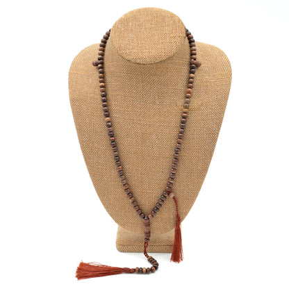Handcrafted Ironwood 99-Bead Dhikr Beads - Muslim 7 mm Round-Shaped Tasbih