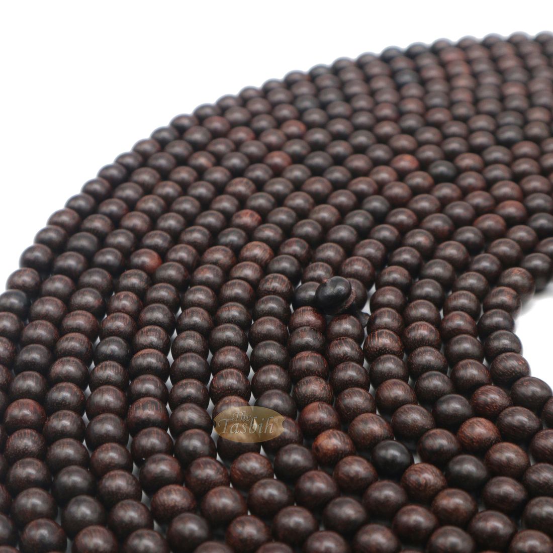 1000-bead Tamarind Tree Tasbih 8mm Sufi Prayer Beads with Tassels