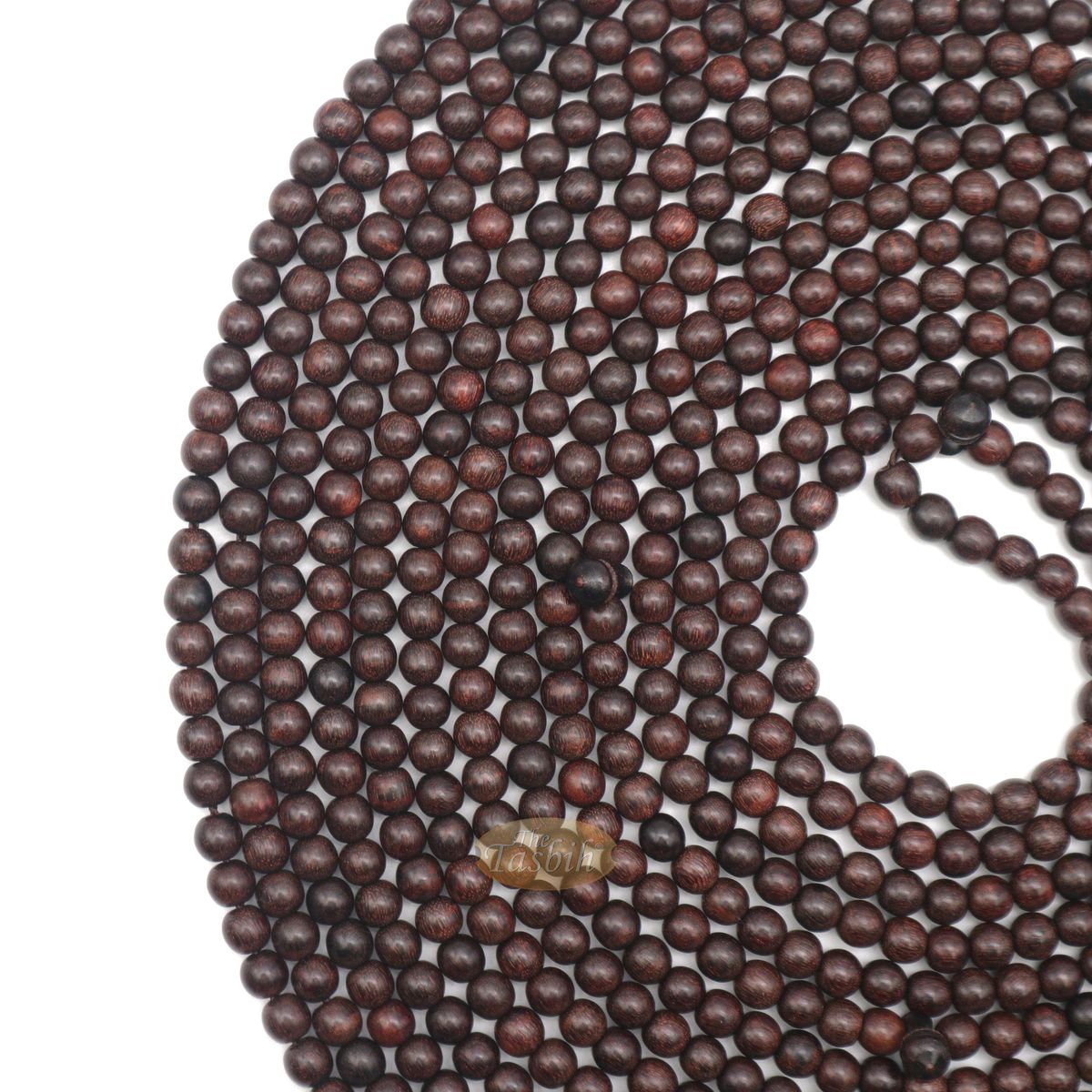 1000-Bead Tamarind Tree Tasbih 8 mm Sufi Prayer Beads with Tassels